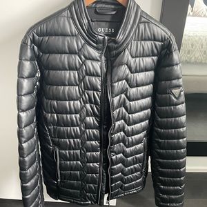 Mens Guess Puffer Coat